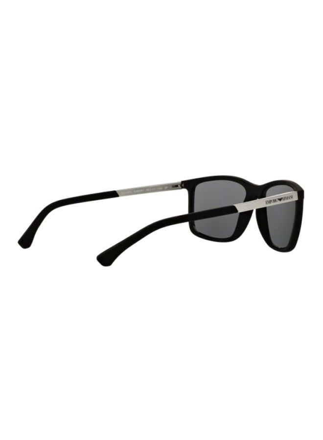 EMPORIO ARMANI Men Wayfarer Sunglasses - Lens Size: 58 mm - Image 5